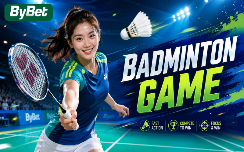 play badminton game